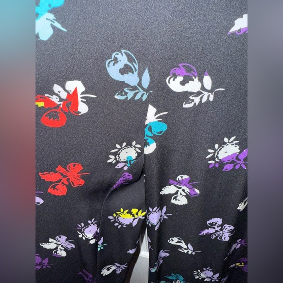 🔥HP🔥DVF Diane von Furstenberg ARABELLA Silk Jumpsuit Daisy Buds. Size 2 NWOT - Picture 15 of 16